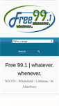 Mobile Screenshot of free991.com